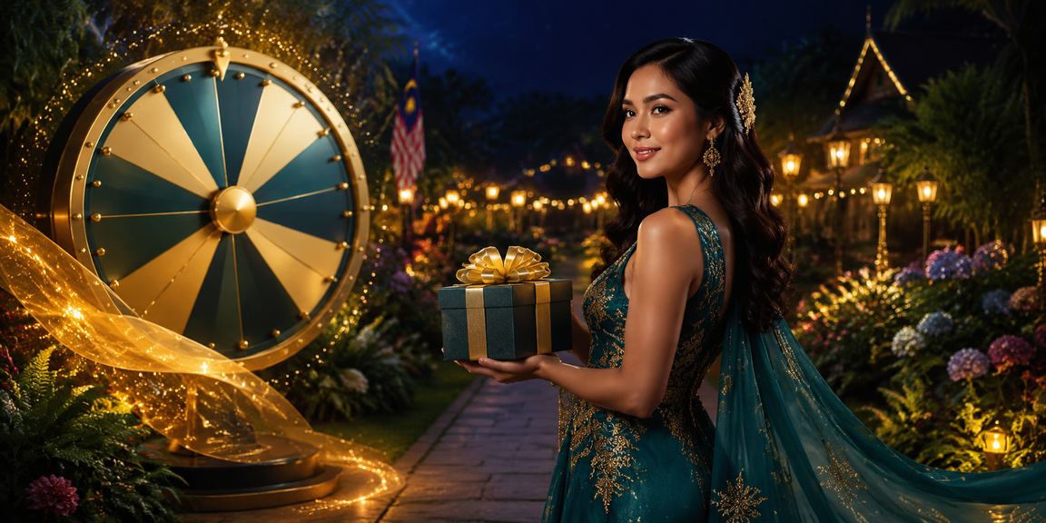 Paparan permainan Roulette dalam talian dengan antara muka Malaysia